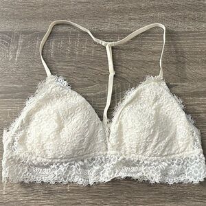 Aerie White Lace Bralette